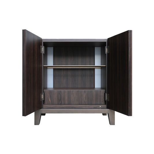 Mobile contenitore di lusso rosso con ante per soggiorno/camera da letto