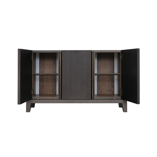 Mobile contenitore di lusso rosso con ante per soggiorno/camera da letto