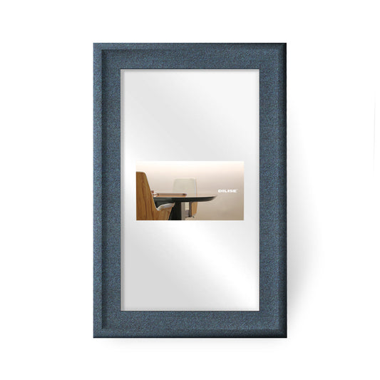 High-End Luxury Decorative Floor Mirrors in Italian Style with Smart Integrated Display System at dilisehome.com