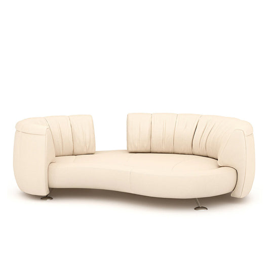 Divani di lusso costosi personalizzati in blu con materiali di prima qualità