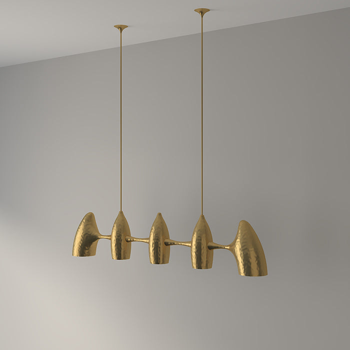 Custom Luxury Chandelier Light Golden Premium Lamps for Villa Residence