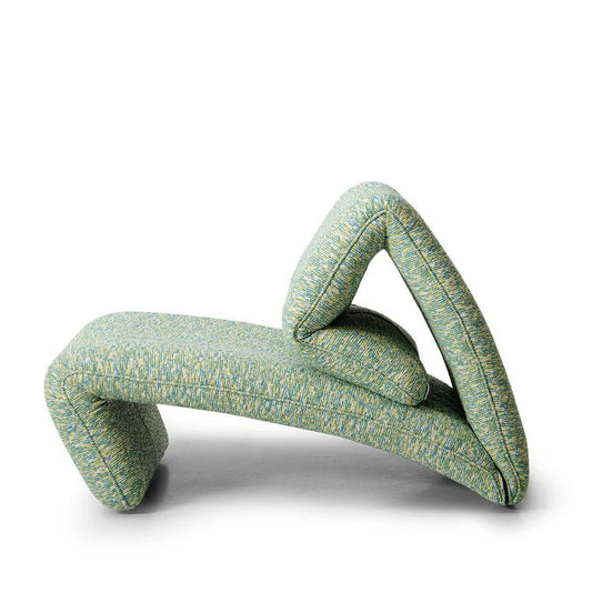 Divani di lusso costosi personalizzati in blu con materiali di prima qualità