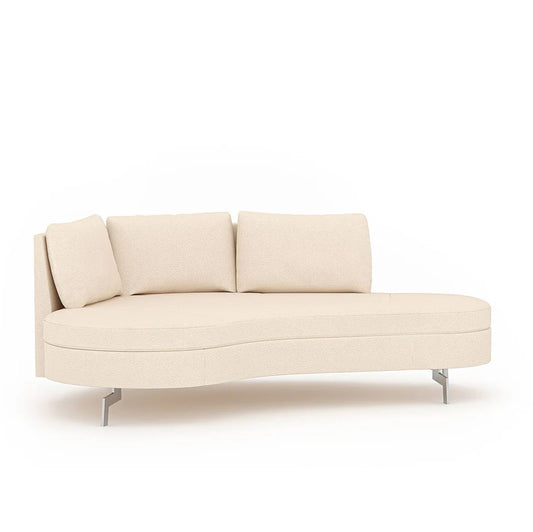 Divani di lusso costosi personalizzati in blu con materiali di prima qualità