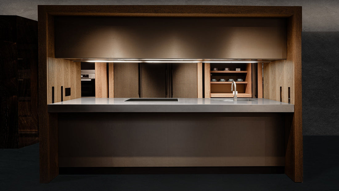 DILISE Showroom X Armani / Dada Bridge Kitchen: A Bespoke Luxury Furniture Living Space Where Culture, Art, and Daily Life Converge