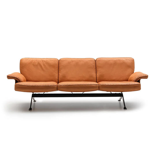 Divani di lusso costosi personalizzati in blu con materiali di prima qualità