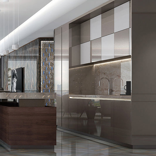 Mobili da cucina di lusso personalizzati DL12 Cucine contemporanee di alta gamma con design di alta qualità