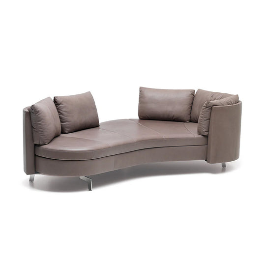 Divani di lusso costosi personalizzati in blu con materiali di prima qualità