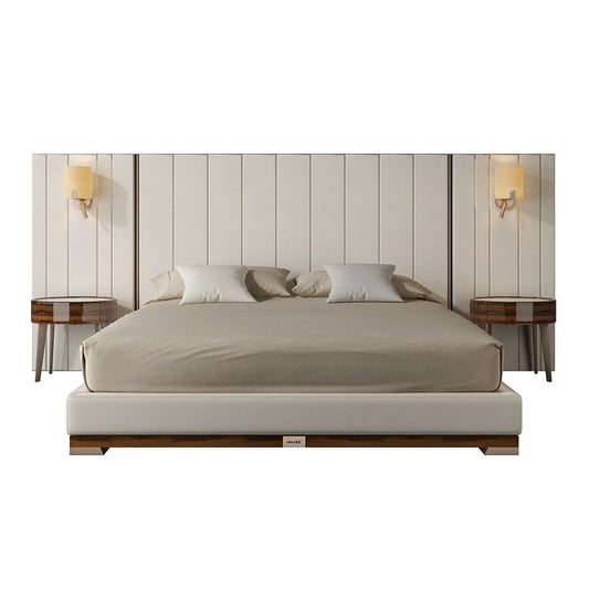 Letto di alta qualità con stile moderno e lussuoso