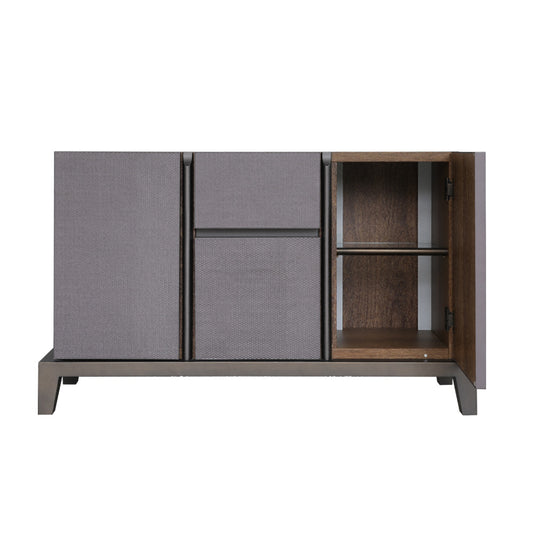 Mobile contenitore di lusso rosso con ante per soggiorno/camera da letto