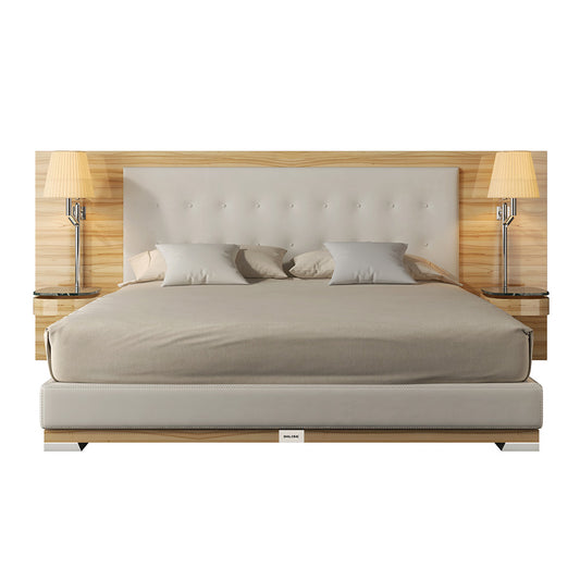 Letto di alta qualità con stile moderno e lussuoso