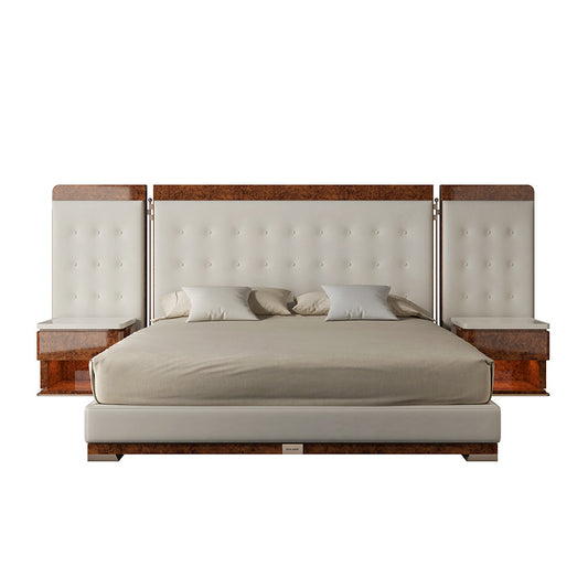 Letto di alta qualità con stile moderno e lussuoso