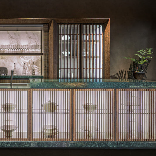 Cucina minimalista moderna di lusso personalizzata DL11 Mobili da cucina di alta gamma con materiali di prima qualità