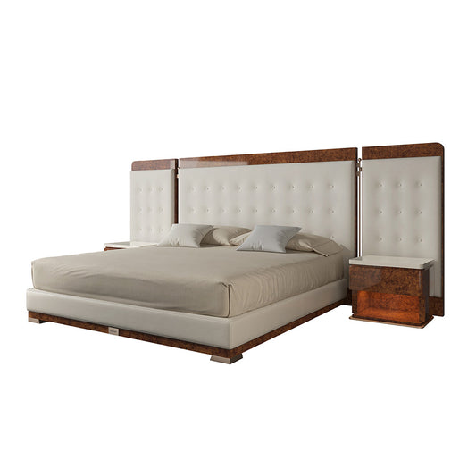 Letto di alta qualità con stile moderno e lussuoso