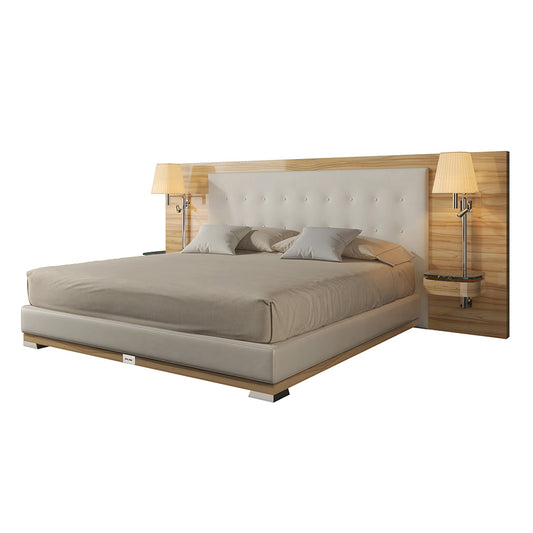 Letto di alta qualità con stile moderno e lussuoso