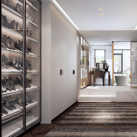Luxury Bespoke Walk in Closets High End Custom All-in-One Modular Wardrobe at dilisehome.com