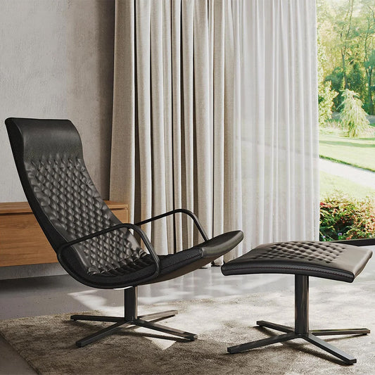 Divani di lusso costosi personalizzati in blu con materiali di prima qualità