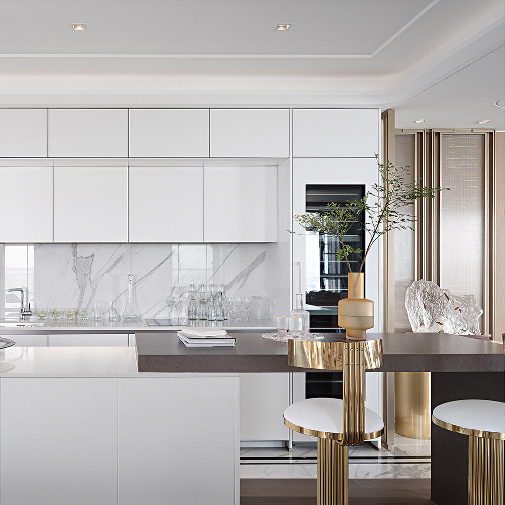 Customized Luxury Modern Minimalist Kitchen DK 01 for Luxury Mansion at dilisehome.com