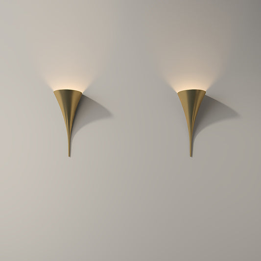 Custom Luxury Wall Washer Spotlights Golden Premium Lamps for Living Room