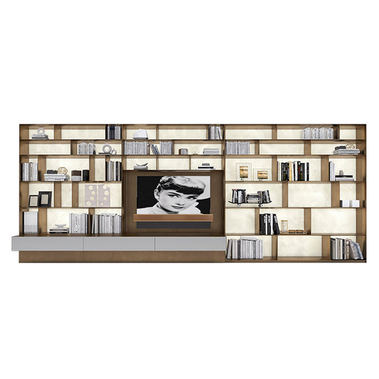 High End Built in TV Cabinets Custom Luxury Display Cabinets Furnitures for TV Wall