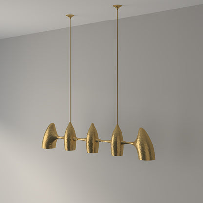 Custom Luxury Chandelier Light Golden Premium Lamps for Villa Residence
