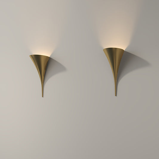 Custom Luxury Wall Washer Spotlights Golden Premium Lamps for Living Room
